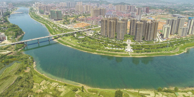 生态长廊 美景如画