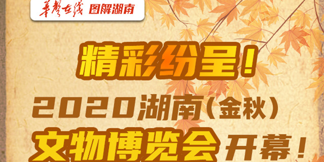 【图解】精彩纷呈！2020湖南（金秋）文物博览会开幕！