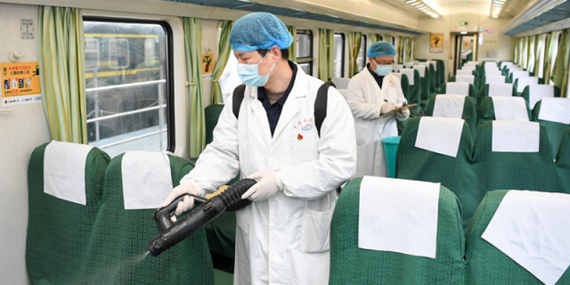 消杀防疫安全春运