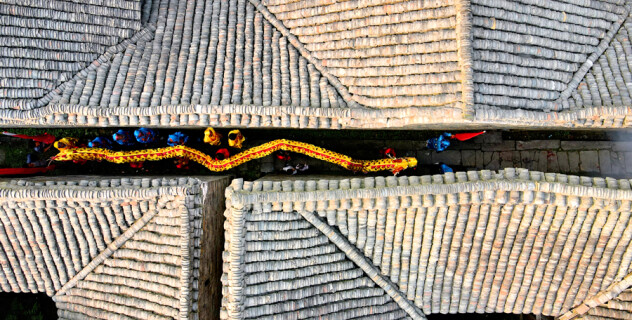 龙灯飞舞迎元宵