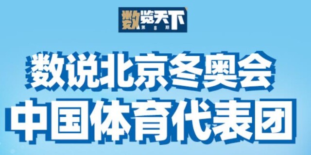 数说北京冬奥会中国体育代表团