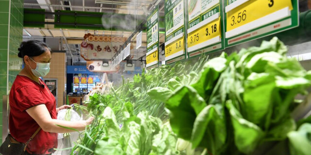 合肥：“惠民菜”投放市場