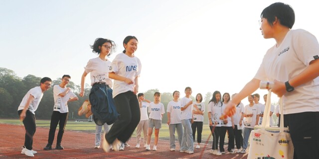 快乐晨练 轻松迎考