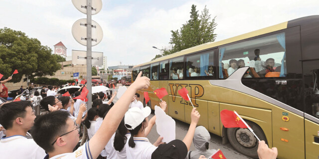 信心满满奔赴考场