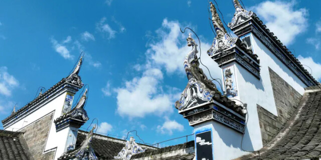 揭秘中国宗祠文化的璀璨瑰宝，探寻千年历史痕迹&mdash;&mdash;洞口宗祠建筑群