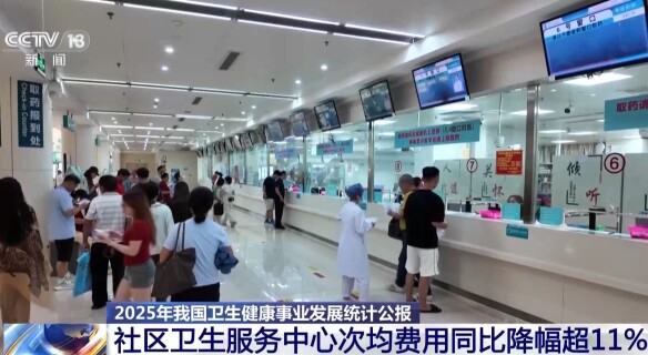 群众就医负担持续减轻 全国医疗卫生机构超110万个