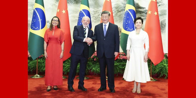 习近平同巴西总统卢拉会谈