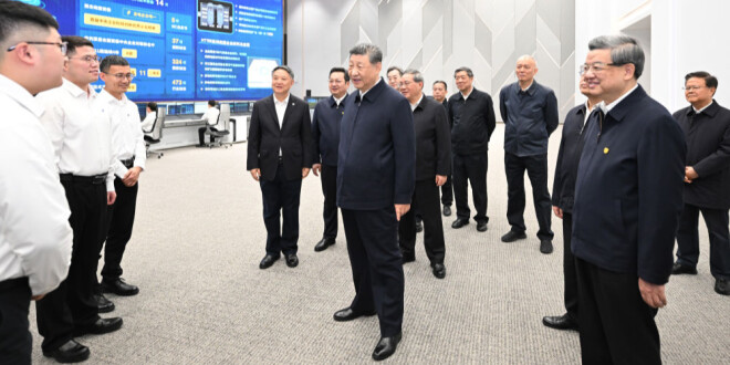 习近平在河北雄安新区考察