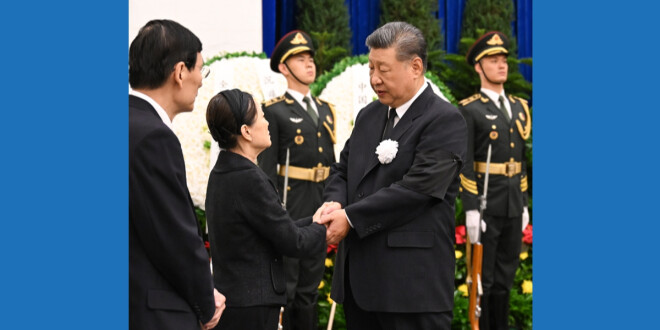 朱镕基同志遗体在京火化