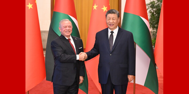 习近平同约旦国王阿卜杜拉二世会谈