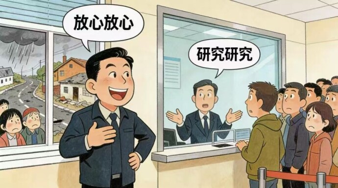 华声漫评：莫让“口头禅”寒了民心