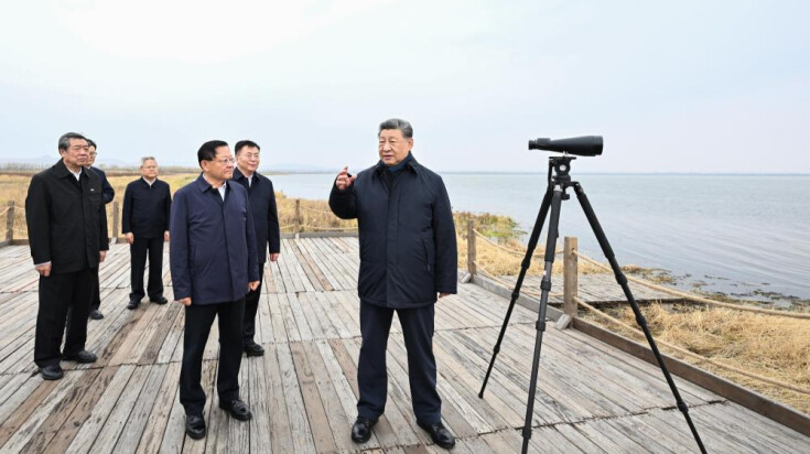 习近平在内蒙古乌兰察布考察