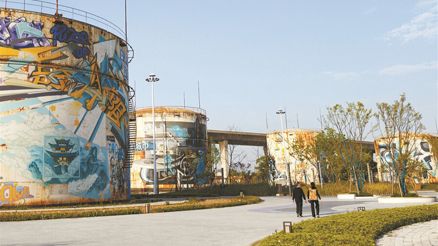 艺术涂鸦罐变网红打卡点