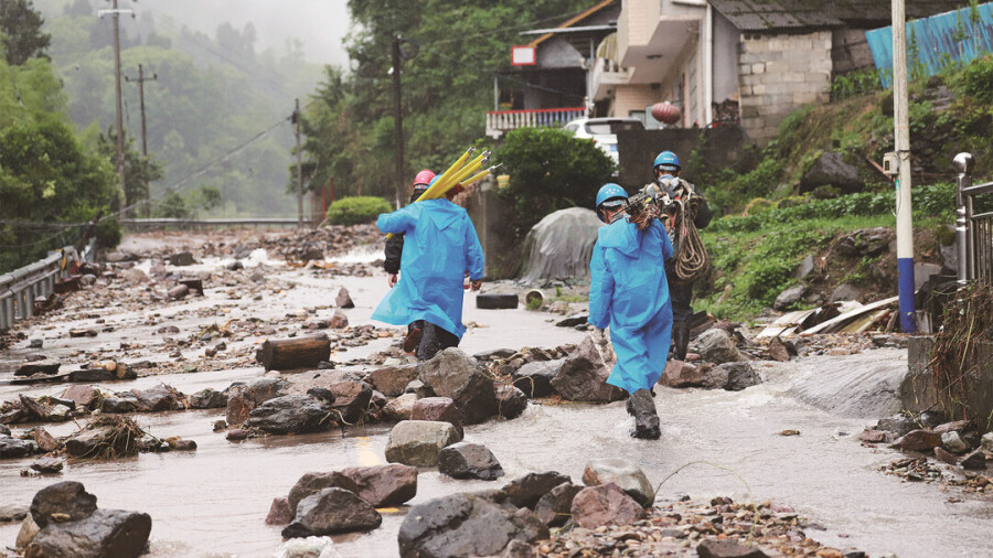 清路障 保通畅